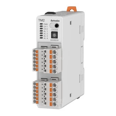 Контроллеры температурные Autonics TM2 2-канальные, ПИД-регулятор, период измерения 50мс, без дисплея, 24В