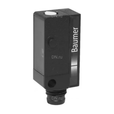 Датчик на пересечение луча лазерный Baumer OEDK 10N5105/S35A приемник, расстояние срабатывания 8м, выходная цепь NPN, потенциометр 270°, разъем M8 4pin, корпус - пластик, IP67