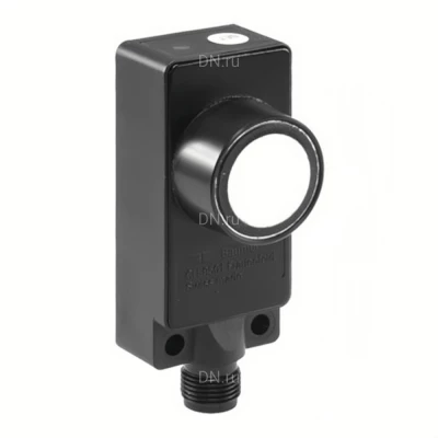 Датчик ультразвуковый Baumer UNDK 30I6112 расстояние срабатывания 60-400мм, выход 4-20мА, Teach-in, кабель 2м, корпус - пластик, IP67