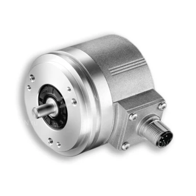 Энкодер инкрементальный Baumer EIL580P-SY06.5PQ.10000.BP Ду58 синхрофланец, выступающий вал - 6мм, материал корпуса - алюминий, разрешение - 10000имп/об, напряжение - 4.75-30В, выход - HTL, IP65, тангенциальный кабель - 1м