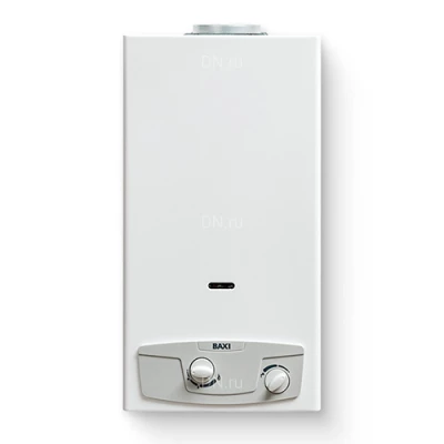 Водонагреватели газовые проточные Baxi SIG-2 P настенные, мощность - 21.8кВт, корпус - нержавеющая сталь, Tmax 185°C