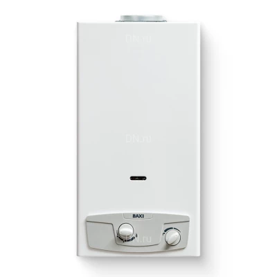 Водонагреватель газовый проточный Baxi SIG-2 11P настенный, мощность - 21.8кВт, корпус - нержавеющая сталь, Tmax 185°C
