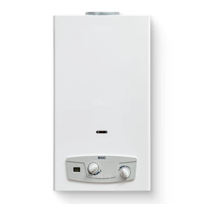Водонагреватель газовый проточный Baxi SIG-2 14I настенный, мощность - 27.2кВт, корпус - нержавеющая сталь, Tmax 180°C