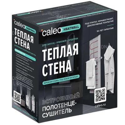 Комплекты теплая стена (кабели) CALEO HEATWALL двухжильные, экранированные, площадь обогрева - 1-2м2, мощность - 180-360Вт, длина кабеля - 10-20м, 220В