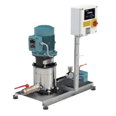 Насосные бустерные станции Calpeda BS1F 1 MXV, мощность - 750-2200Вт, напор - 17-63м, производительность - 75-1000л/мин, 380В