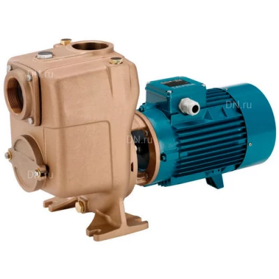 Насосы центробежные, самовсасывающие Calpeda B-AM 50 поверхностные, корпус - бронза, мощность - 1.5кВт, напор - 19.5м, производительность - 550л/мин, 220В