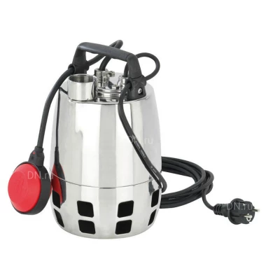 Насос дренажный Calpeda GXVM 25-8 SG погружной, корпус - нержавеющая сталь, мощность - 0.37кВт, напор - 7.8м, производительность - 200л/мин, 220В