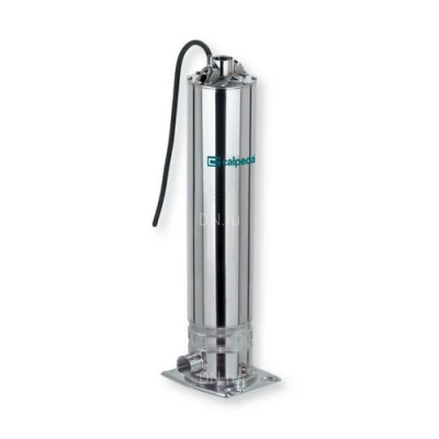 Насосы многоступенчатые Calpeda MPSU погружные, корпус - хромоникелевая сталь, мощность - 0.55-1.5кВт, напор - 39.5-69.5м, производительность - 75-133л/мин, 220В