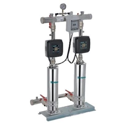 Насосные бустерные станции Calpeda BSM2F 2MPSUM, мощность 1100-3000Вт, напор 18-51м, производительность 110-251л/мин, 220В