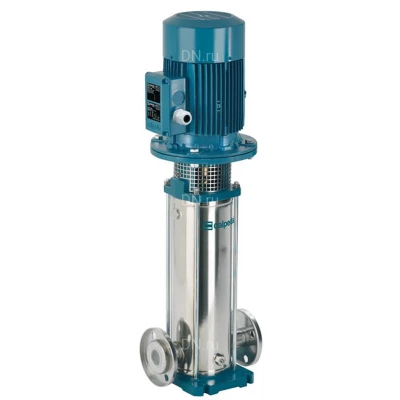 Насосы многоступенчатые Calpeda MXVL 40-9 O поверхностные, корпус - нержавеющая сталь, мощность 1500-5500Вт, напор 43-141м, производительность 150л/мин, 380В