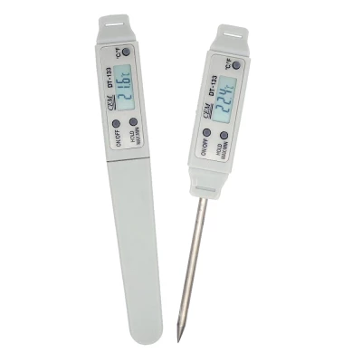 Термометр CEM DT-133 цифровой контактный, пищевой, диапазон измеряемых температур от -40 до +250°C
