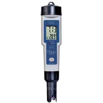pH-метр CEM DT-176 влагозащищенный, диапазон измерений - 0-14рН, диапазон измеряемых температур от 0 до +50°C