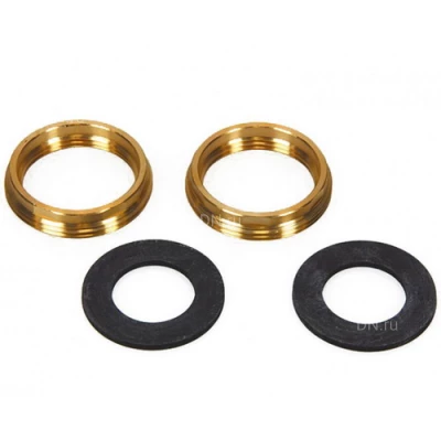Комплекты переходников DAB REDUCTION KIT 2х1 1/2″ Ду50х40 для подключения циркуляционного насоса, корпус - латунь