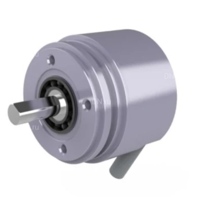 Энкодер абсолютный LANBAO ENA39S8-RS17JD-T Ду39 однооборотный, сплошной вал - 8мм, двоичный код, материал корпуса - алюминиевый сплав, напряжение - 30В, выходной сигнал - SSI/RS-485, IP65, кабель - 1м