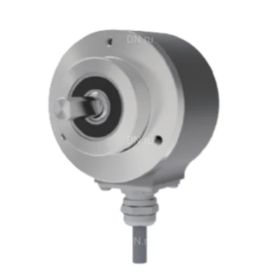 Энкодеры абсолютные LANBAO ENA58S Ду58, сплошной вал - 6-10мм, двоичный код, материал корпуса - алюминиевый сплав, напряжение - 30В, выходной сигнал - SSI/RS-485, IP50-65, кабель - 1-5м