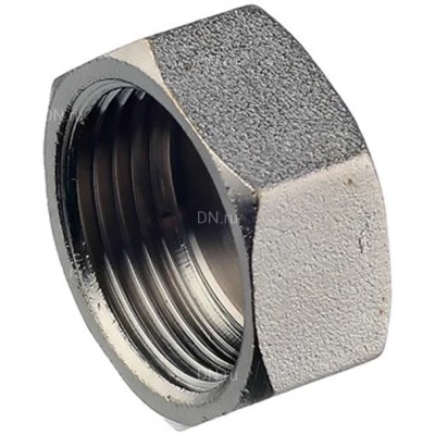 Заглушки DN.ru З-304-ВР 3/8″-4″ Ду10-100 Ру20, корпус - нержавеющая сталь AISI 304, присоединение - внутренняя резьба, тип резьбы - BSPP