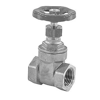 Задвижка клиновая DN.ru GVWN0000M-2W-T-S Ду65 Ру16 резьбовая, шток - невыдвижной, корпус - латунь HPb57-3, материал клина - латунь HPb59-1, уплотнение - металл, управление - штурвал