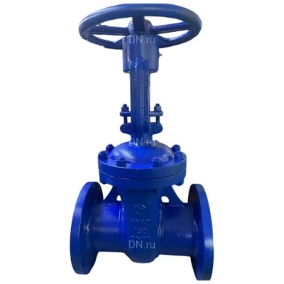 Задвижки клиновые 30лс41нж DN.ru GVWR2626M-2W-F-S Ду50-300 Ру16 фланцевые, с выдвижным штоком, корпус - легированная сталь, клин - легированная сталь, уплотнение  - металл, со штурвалом