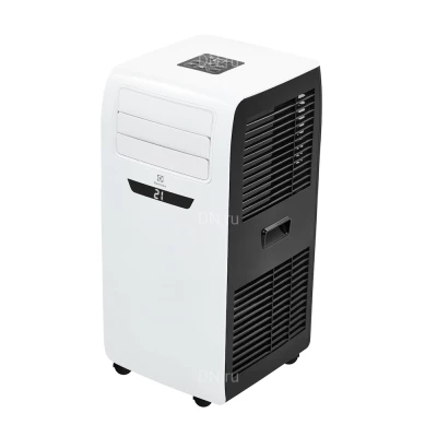 Мобильный кондиционер Electrolux Manhattan EACM-09 FM/N3, холодопроизводительность - 2640Вт, мощность - 950Вт, производительность - 300м3/ч, хладагент - R410, 220В