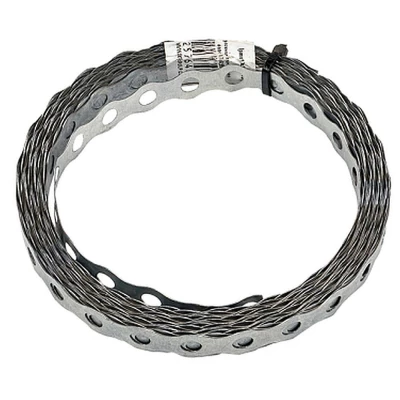 Лента перфорированная EKF монтажная волна длина - 25 м, толщина - 0.55 мм, ширина - 17 мм, материал - сталь, покрытие - цинкованние по методу Сендзимира