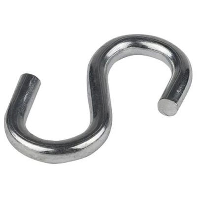 Крюки S-образные EKF, толщина - 4 мм, F max (N) - 500 кг, стальные