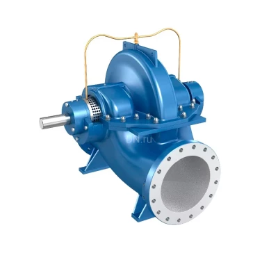 Насос центробежный Электромотор 1Д315-71 поверхностный, корпус - чугун, мощность - 110кВт, напор - 71м, производительность - 5250л/мин, 380/660В, без рамы, без двигателя