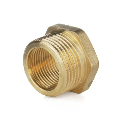 Футорка ELSEN Metalit 1″×1/2″ Ду25×15 Ру16 корпус – латунь CW617N, присоединение – наружная/внутренняя резьба