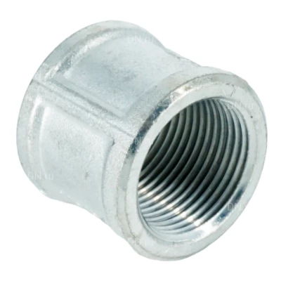 Муфты равнопроходные ELSEN Metalit TIN 1/2″ - 1″ Ду15–25 Ру16 корпус – латунь CW617N, покрытие - оловянное, присоединение – внутренняя резьба