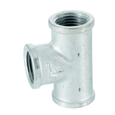 Тройник равнопроходной ELSEN Metalit TIN  1/2″ Ду15 Ру16 90° корпус – латунь CW617N, покрытие – оловянное, присоединение – внутренняя резьба