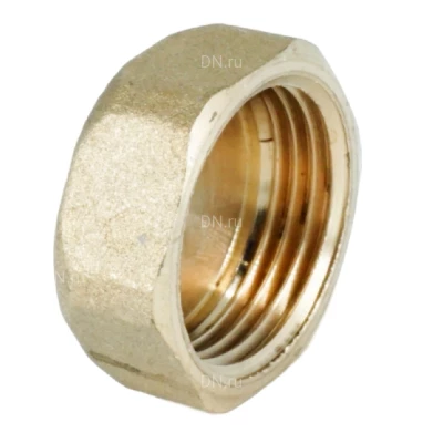 Заглушка ELSEN Metalit 3/4″ Ду20 Ру16 корпус – латунь CW617N, присоединение - внутренняя резьба  