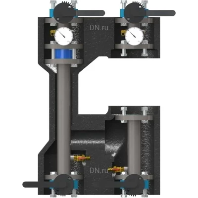 Насосная группа ELSEN POWERBOX 33 EFG50.010 фланцевая, без насоса, без смесителя, прямая, мощность - 274кВт, производительность - 196л/мин, корпус - латунь
