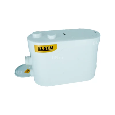 Установка канализационная ELSEN SaniJet EDW01.003 производительность - 125л/мин, корпус - пластик, напор - 8м, 220В, без подключения к унитазу