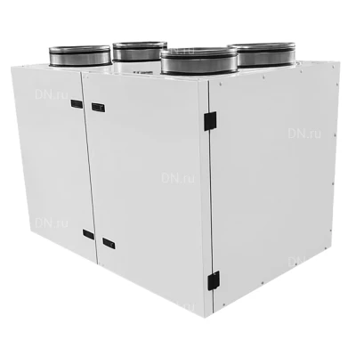 Приточно-вытяжная установка Energolux Riviera GO R-EC VRW 1300 вертикальная, производительность - до 1300м3/ч, тип нагревателя - водяной, 220В