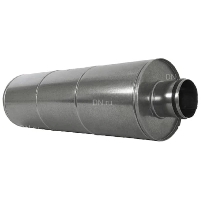 Шумоглушитель Energolux SQC 315/900, длина - 900мм, корпус - оцинкованная сталь