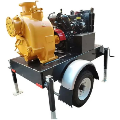 Мотопомпы ET-PUMPS JD6-250 G10 WPT поверхностные, напор - 28м, производительность - 5000л/мин