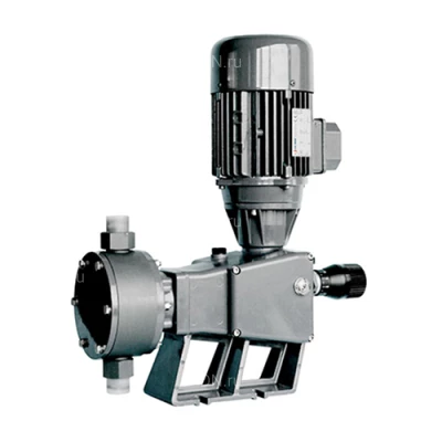 Насосы дозировочные мембранные ETATRON D BA поверхностные, корпус - алюминий, мощность - 0.25-0.37кВт, производительность - 79-535л/час, 220-380В, головка насоса - ПВХ