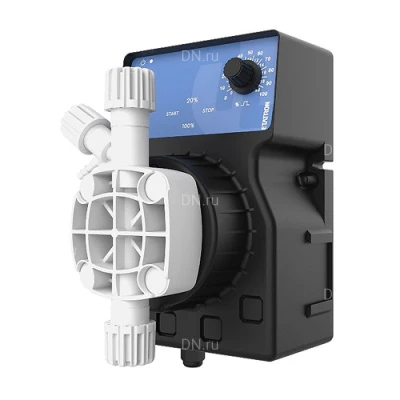 Насосы дозировочные мембранные ETATRON DLX MA/AD поверхностные, корпус - пластик, мощность - 37-58Вт, производительность - 1-20л/час, 220В, с ручным управлением