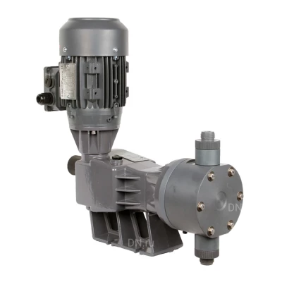 Насос дозировочный плунжерный ETATRON P BA 0256 поверхностный, корпус - алюминий, мощность - 0.25кВт, производительность - 256л/час, 380В, головка насоса - ПВХ