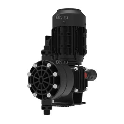 Насосы дозировочные мембранные ETATRON ST-D CA поверхностные, корпус - алюминий, мощность - 0.18-0.25кВт, производительность - 16-123л/час, 220-380В, головка насоса - PP, шаровые клапана - керамика