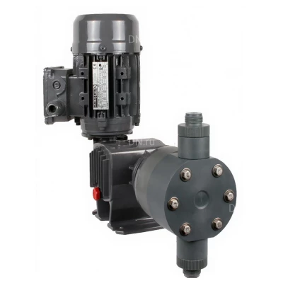 Насос дозировочный плунжерный ETATRON ST-P AA 0011 поверхностный, корпус - алюминий, мощность - 0.18кВт, производительность - 11л/час, 380В, головка насоса - нержавеющая сталь AISI 316L