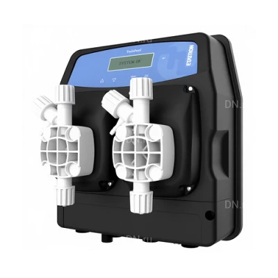 Насос дозировочный мембранный ETATRON TWINPOOL (eTWIN) PH/RX 0206 поверхностный, корпус - пластик, мощность - 65Вт, производительность - 2л/час, 220В