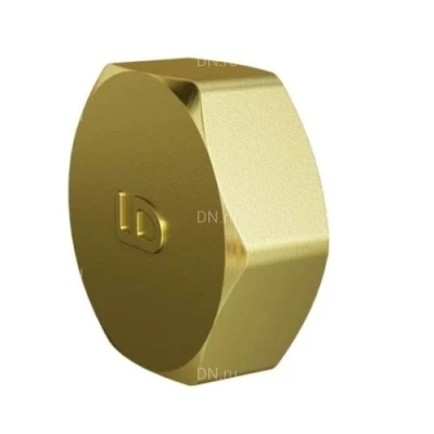 Заглушки ДМЗ ДМЗ.004 1/2″-1″ Ду15-25 Ру40, корпус - латунь, внутренняя резьба