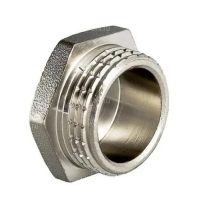 Пробки ДМЗ ДМЗ.003 1/2″-1″ Ду15-25 Ру40, корпус - латунь, наружная резьба, никелированные