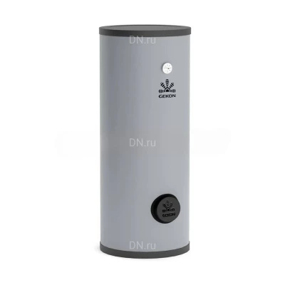 Бойлер косвенного нагрева GEKON BO1 INOX напольный, объем - 500л, мощность - 60кВт, корпус - нержавеющая сталь, Tmax 95°С, с рециркуляцией