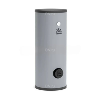 Бойлеры косвенного нагрева GEKON BO2 INOX напольные, объем - 200-300л, мощность - 30-40кВт, корпус - нержавеющая сталь, Tmax 95°С, с рециркуляцией
