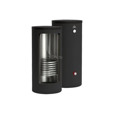 Бойлер косвенного нагрева GEKON BO1S INOX напольный, объем - 210л, мощность - 20кВт, корпус - нержавеющая сталь, Tmax 95°С, с рециркуляцией