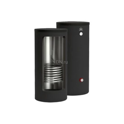 Бойлеры косвенного нагрева GEKON BO1S INOX напольные, объем - 160-210л, мощность - 20кВт, корпус - нержавеющая сталь, Tmax 95°С, с рециркуляцией