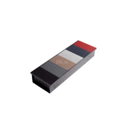 Конвектор внутрипольный GEKON Vent с решеткой ULB 1900x230x90, корпус - сталь, без клапана