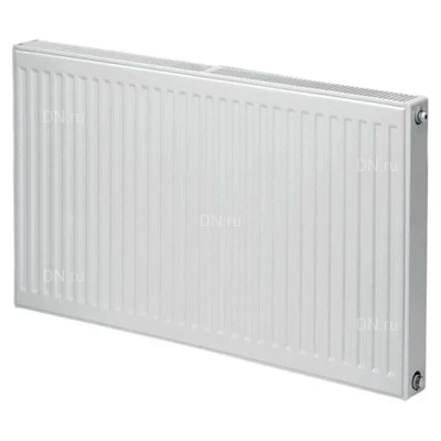 Радиатор панельный Gekon Compact C 22-500-0500, 500х500мм, теплоотдача - 1202Вт, подключение - боковое, универсальное, материал - сталь, цвет - белый RAL 9016