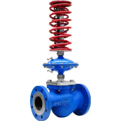 Регулятор давления АДЛ Гранрег КАТ33 Ду100 Ру16 Kvs125 фланцевый, корпус - серый чугун СЧ25, уплотнение - EPDM, диапазон настройки - 0.8-3.2бар